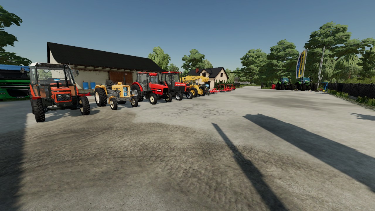 Pack de tracteurs polonais