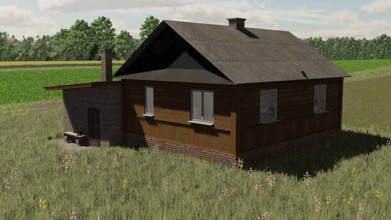 Polnisches Holzhaus