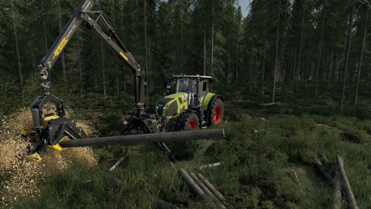 Ponsse 3 Point Woodharvester