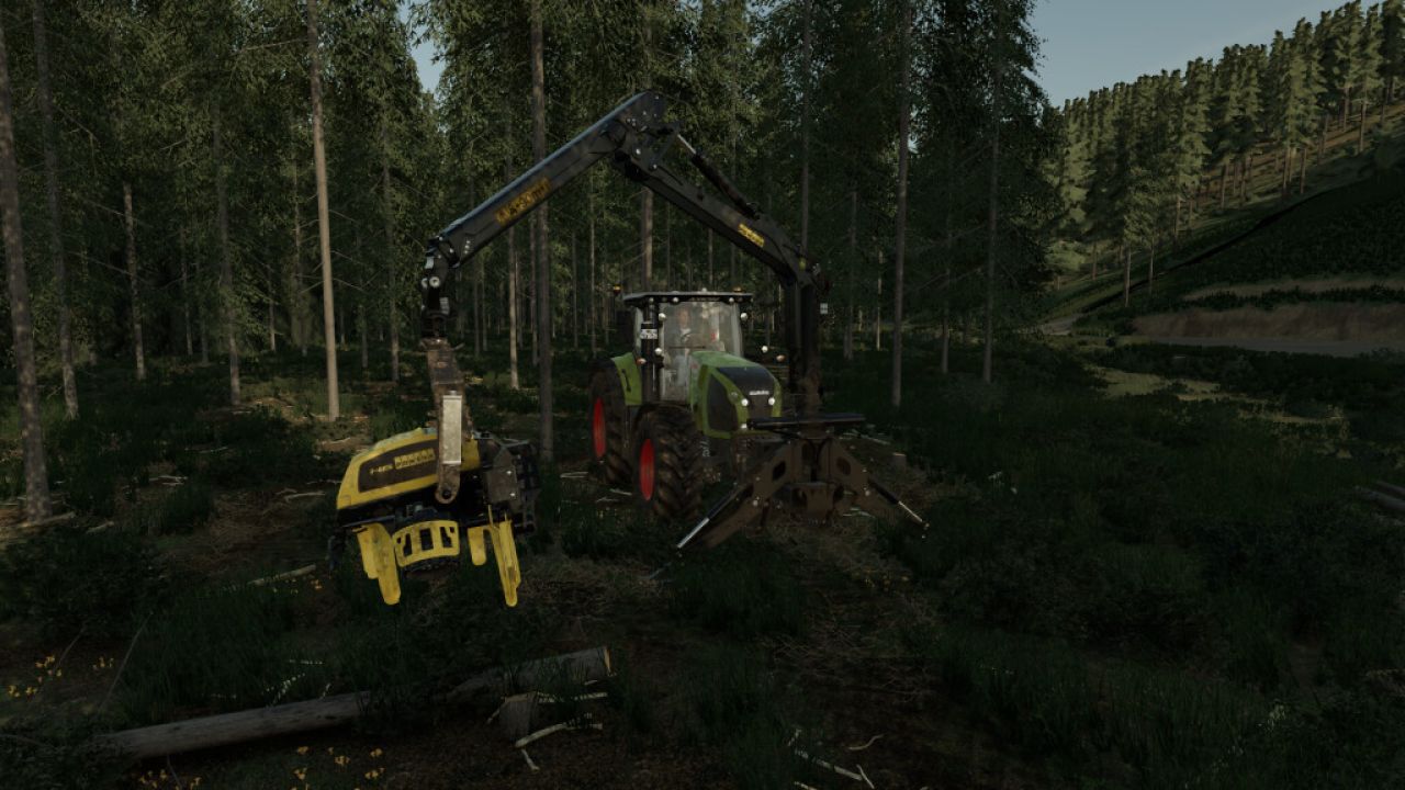 Ponsse 3 Point Woodharvester