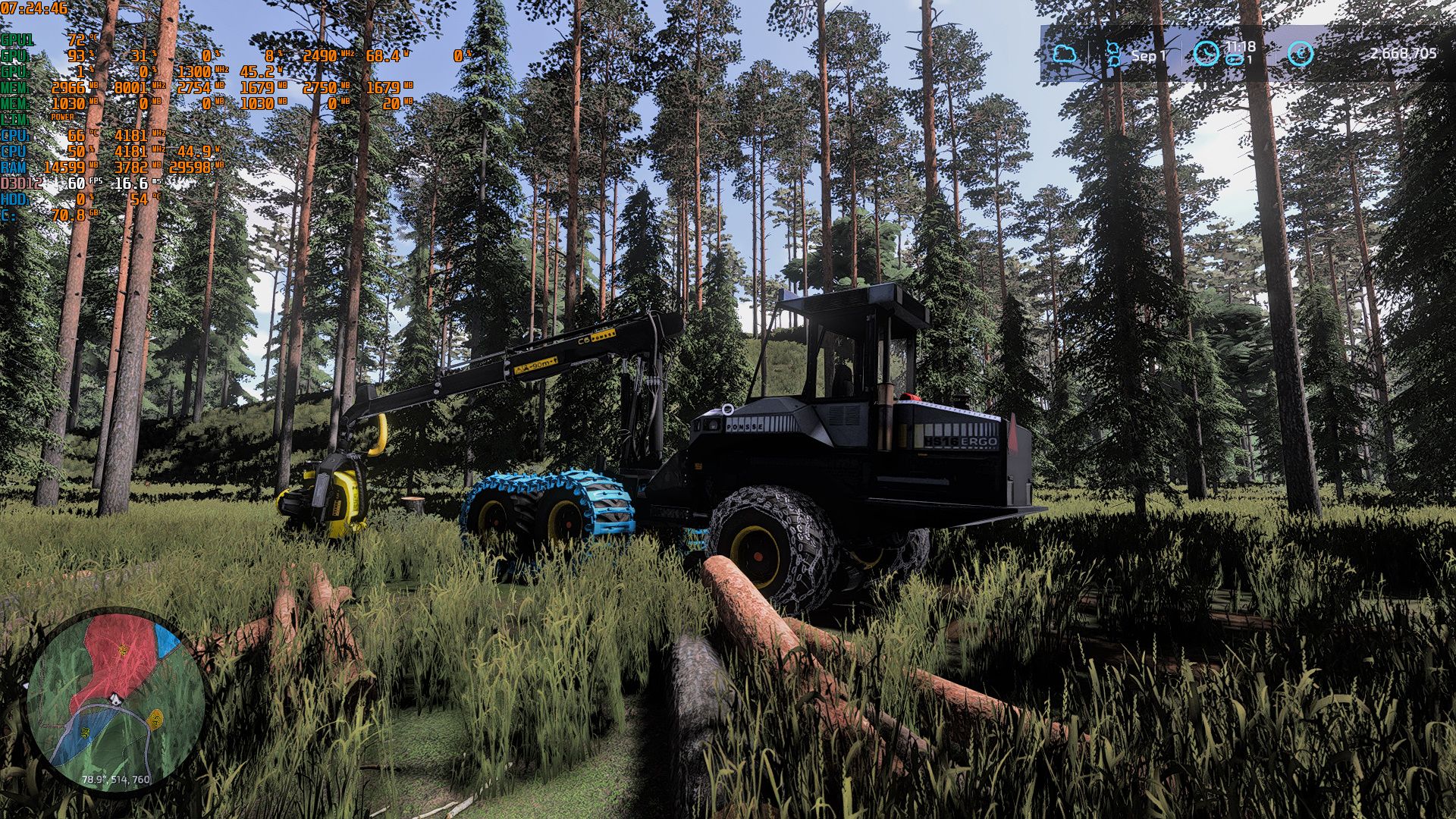 Ponsse Ergo HS16