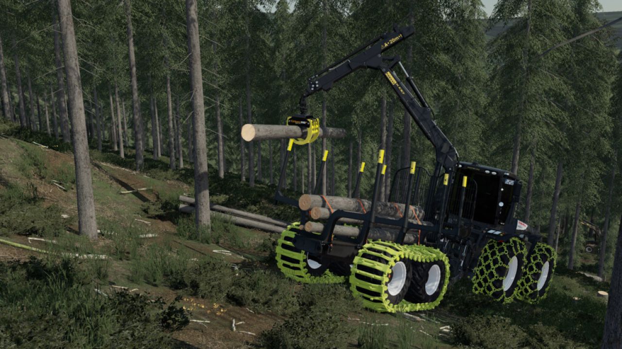 Reboque Forwarder Ponsse