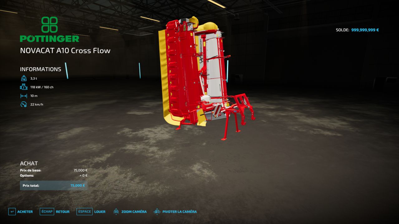 Pottinger NOVACAT A10 +