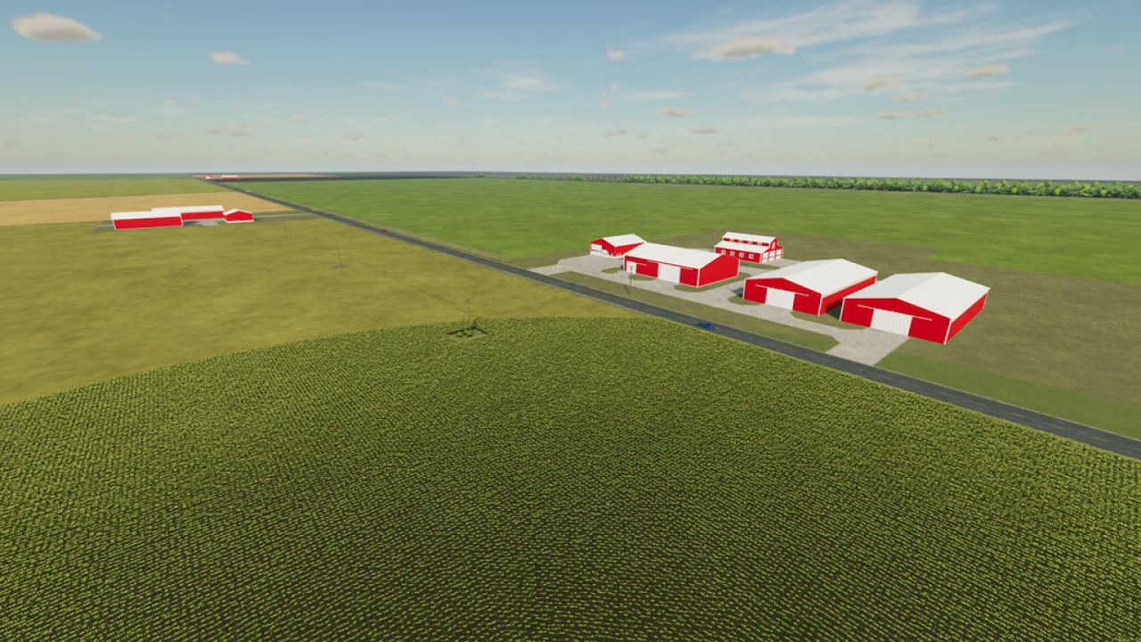 Prairie Farm Michigan 4X FS22 KingMods