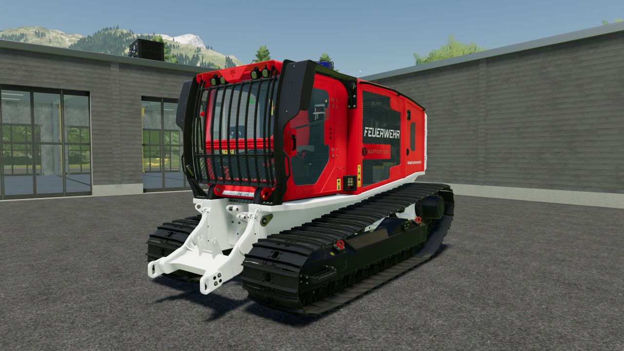 Prinoth Raptor (Feuerwehrleute)