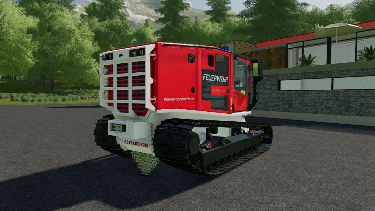 Prinoth Raptor (Feuerwehrleute)
