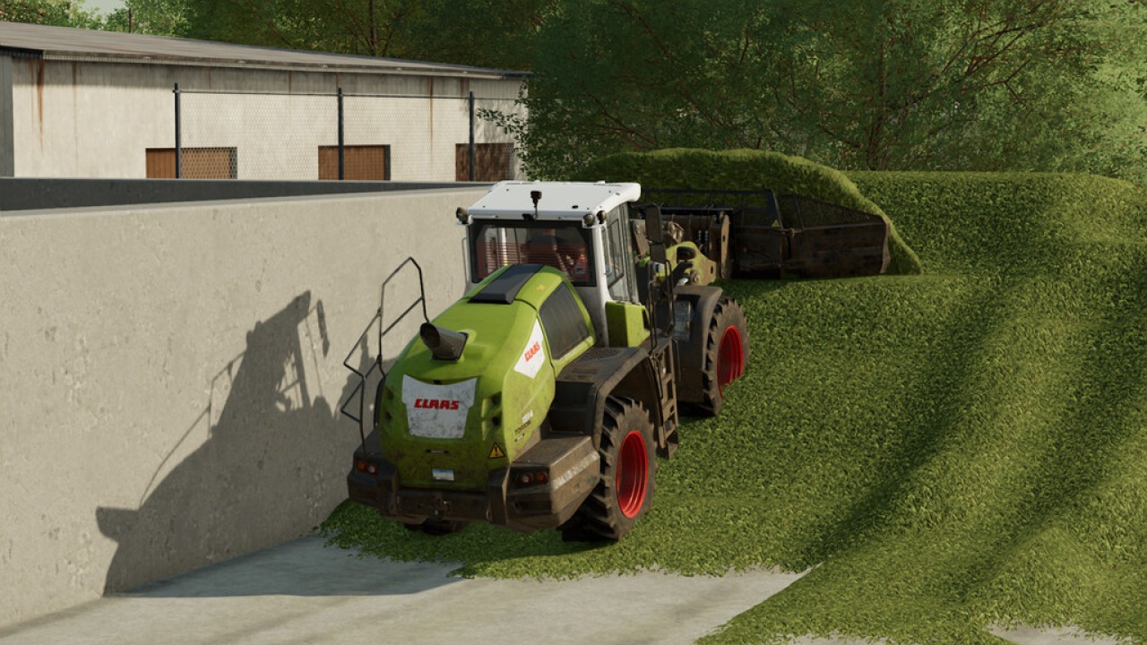 Prinoth Radlader Schiebeschild