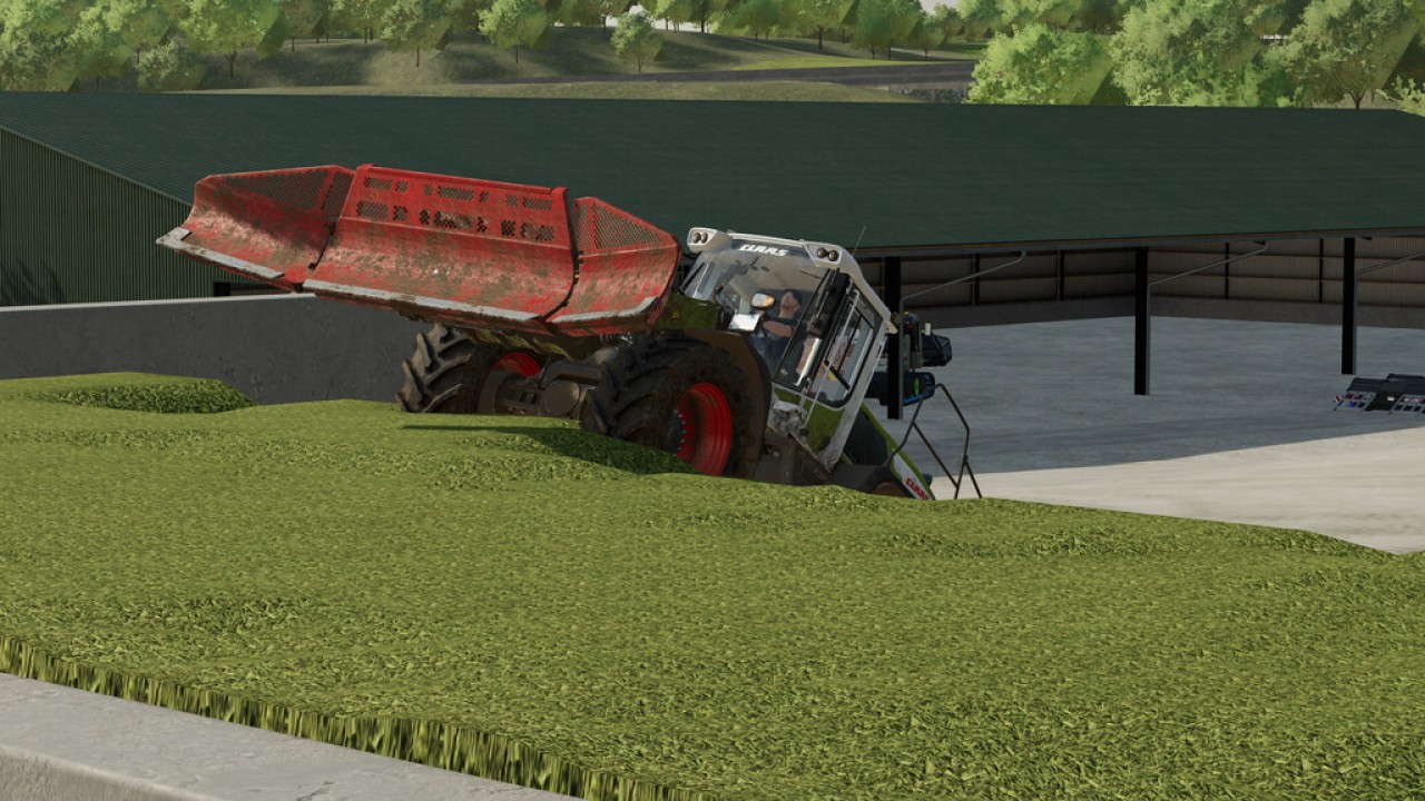 Prinoth Radlader Schiebeschild