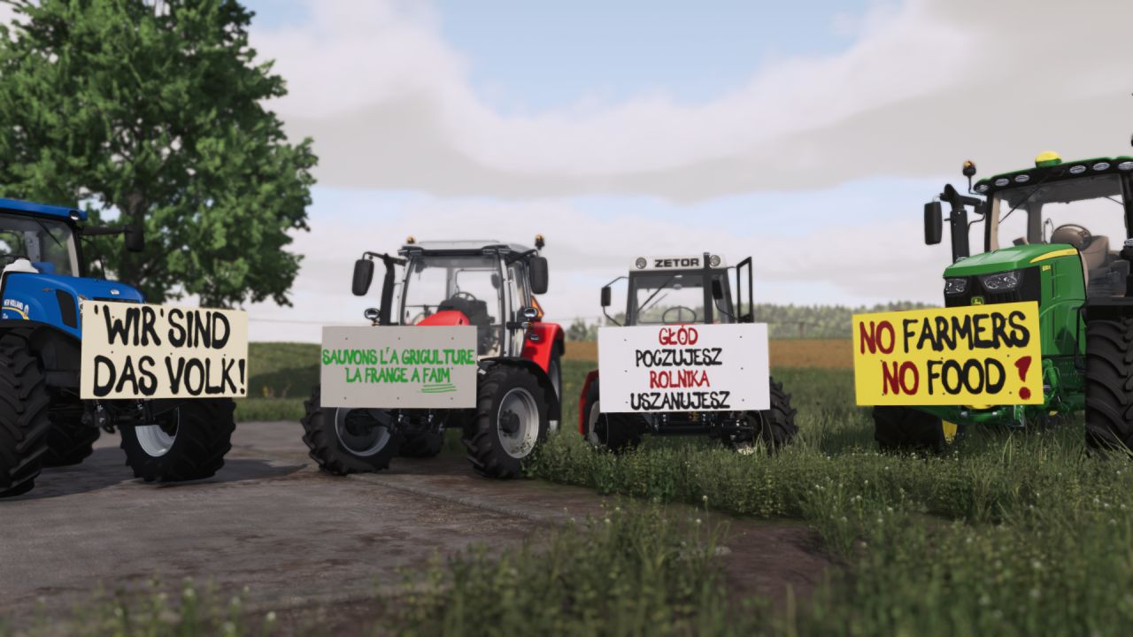 Protesttafeln