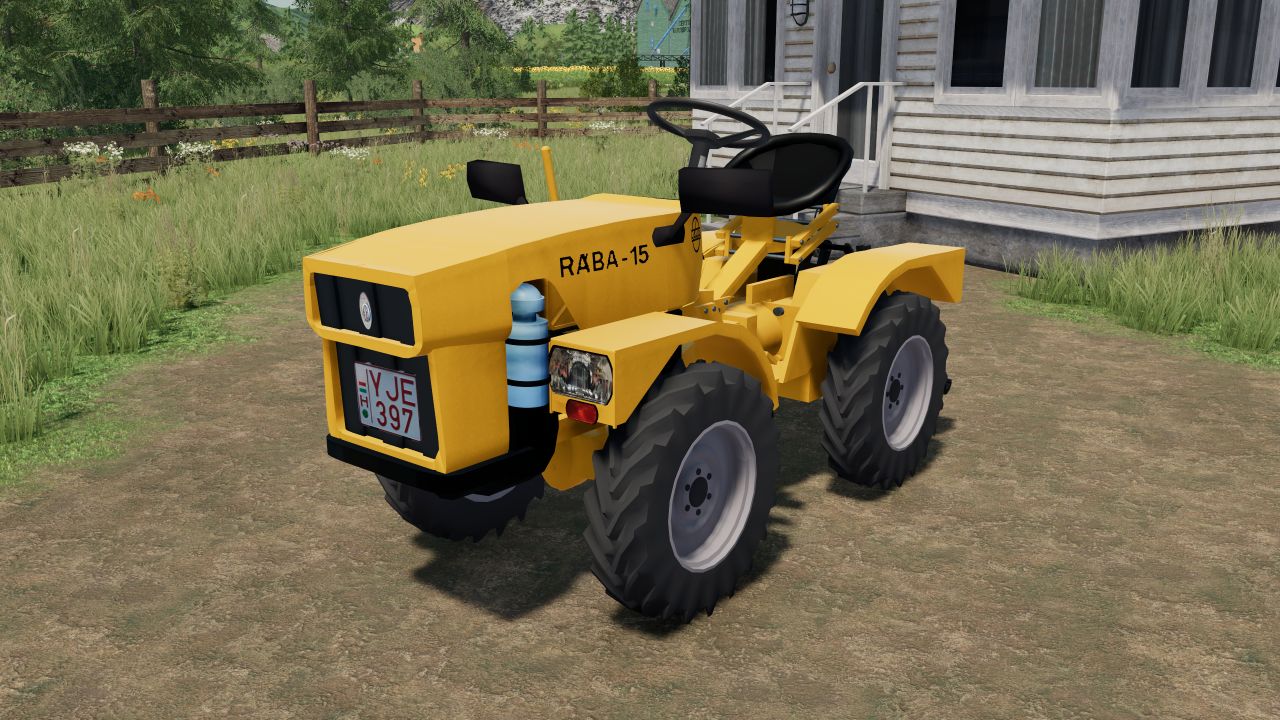 Tracteur de jardin Raba 15