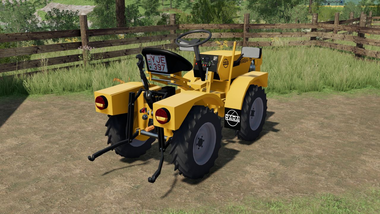 Tractor de jardín Raba 15