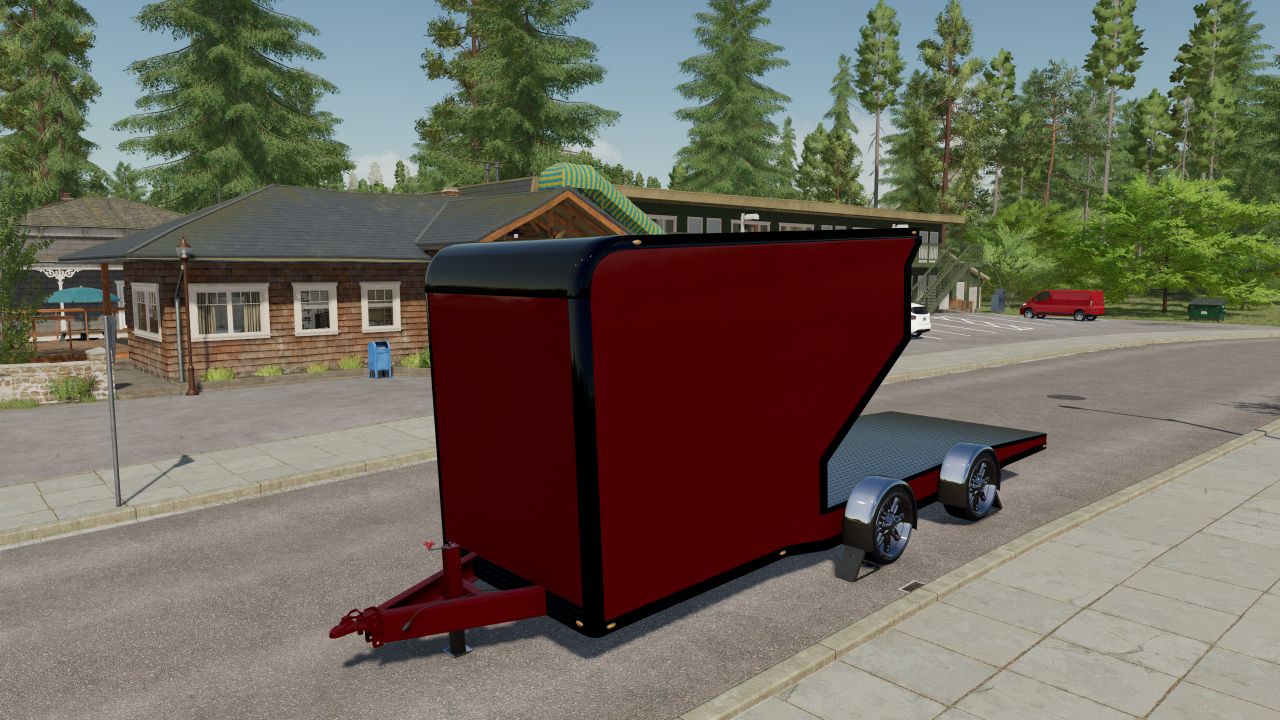 Race car trailer