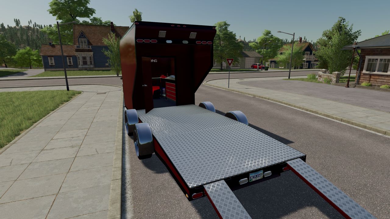 Race car trailer