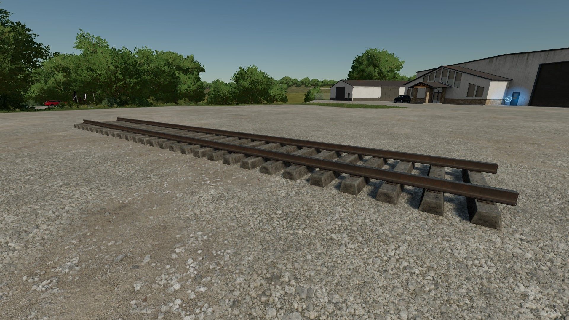 Railway track pack