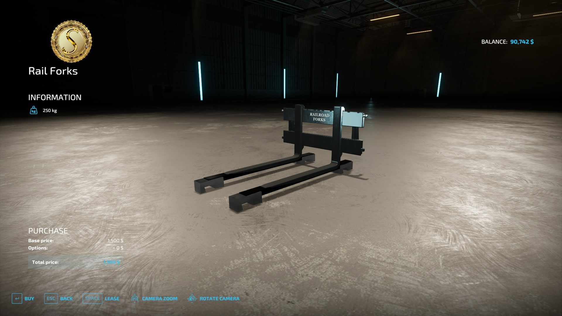Railway track pack