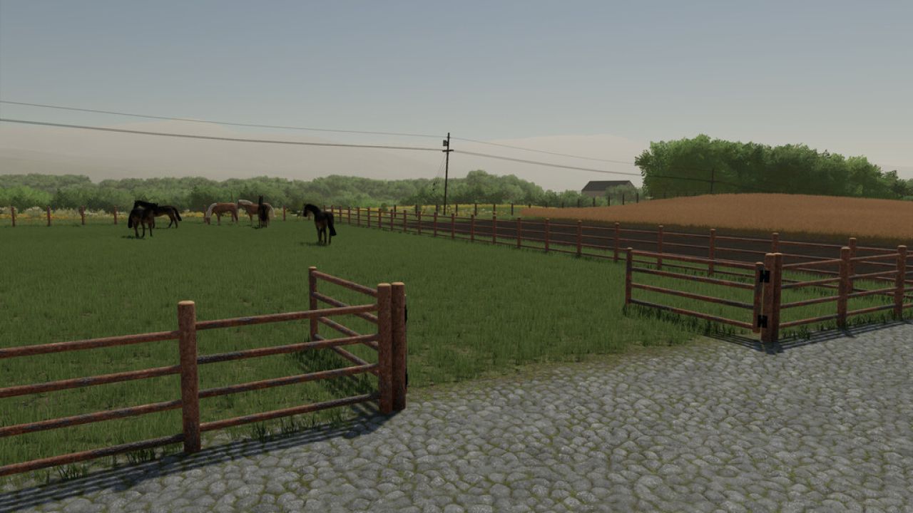 Pacotes de portões e cercas de rancho