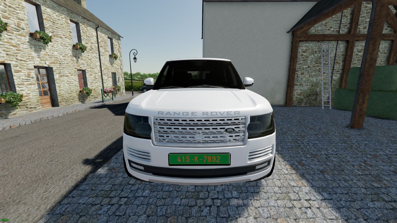 Range Rover Vogue 2014 — дипломатический