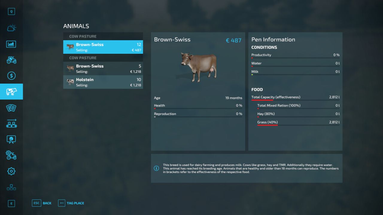 RealismAddon: animali al pascolo