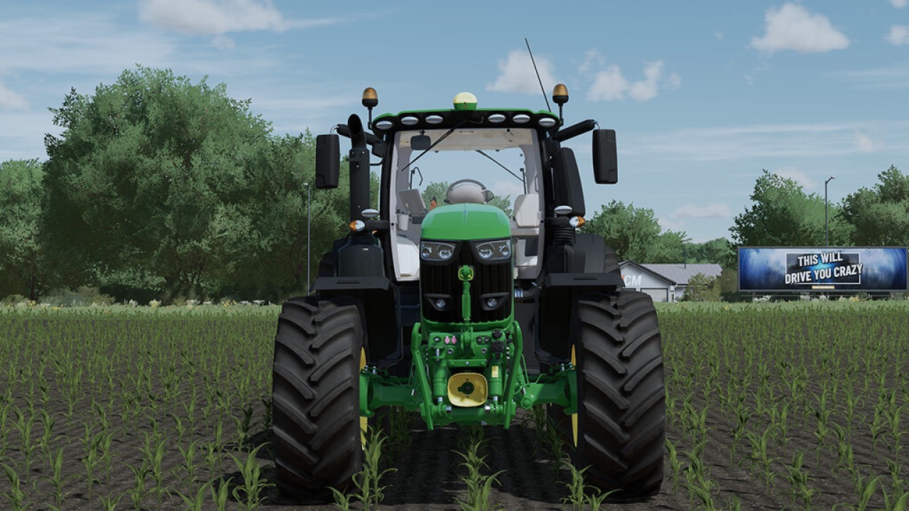 Realistic John Deere 6R Series Soundupdate (Prefab)