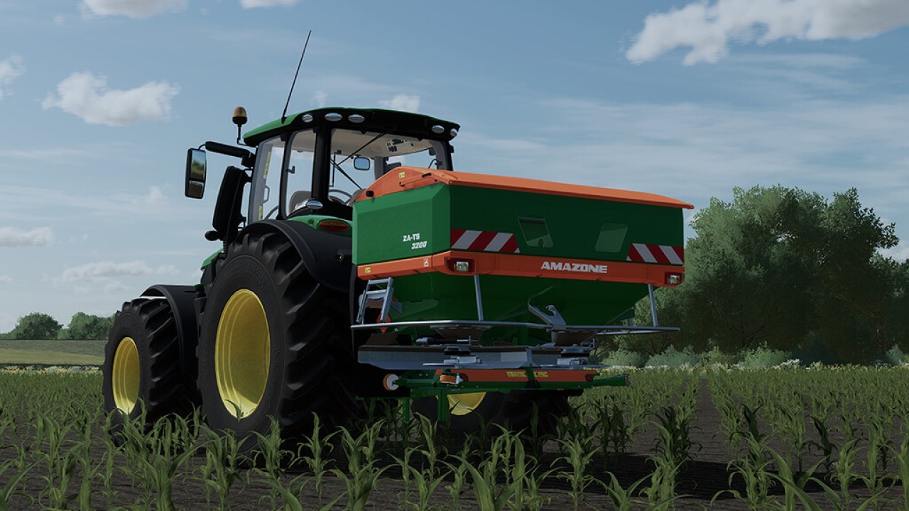 Реалистичный звук John Deere серии 6R. (Prefab)