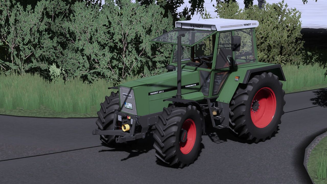 Son réaliste Fendt Favorit 600LS