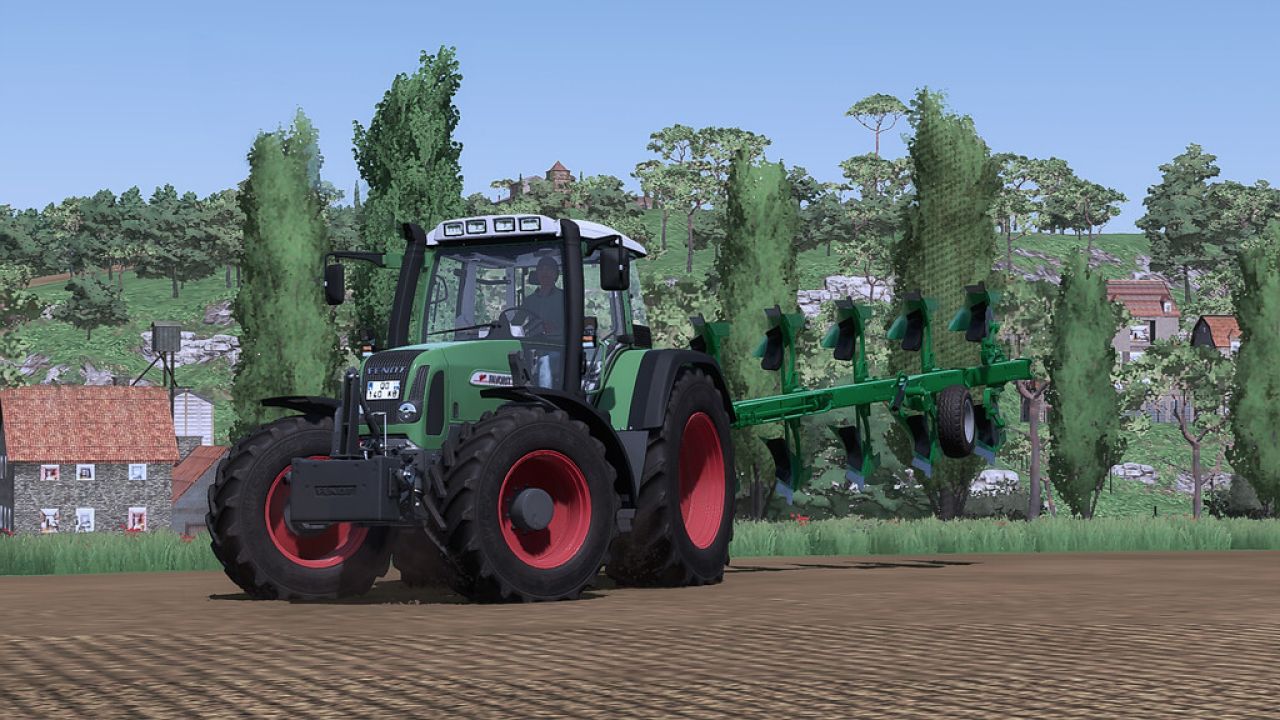 Son réaliste Fendt Favorit 700 Vario