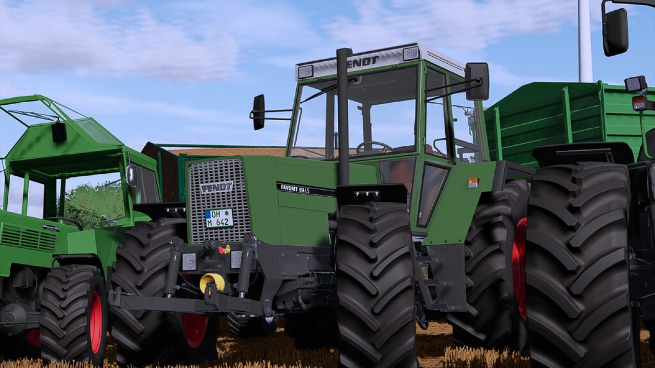 Реалистичный звуковой пакет Fendt (Prefab)