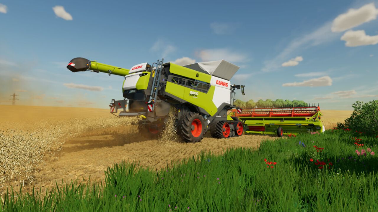 Realistisches Soundupdate Claas Lexion (Prefab)