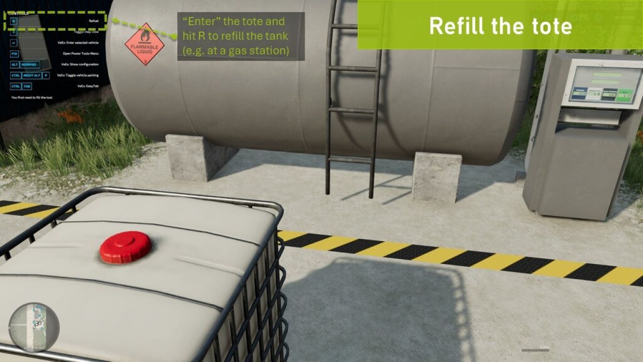 Refillable IBC Tank