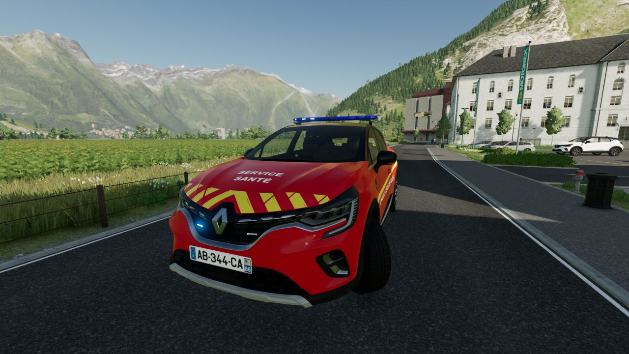 Renault Captur (французская чрезвычайная ситуация)