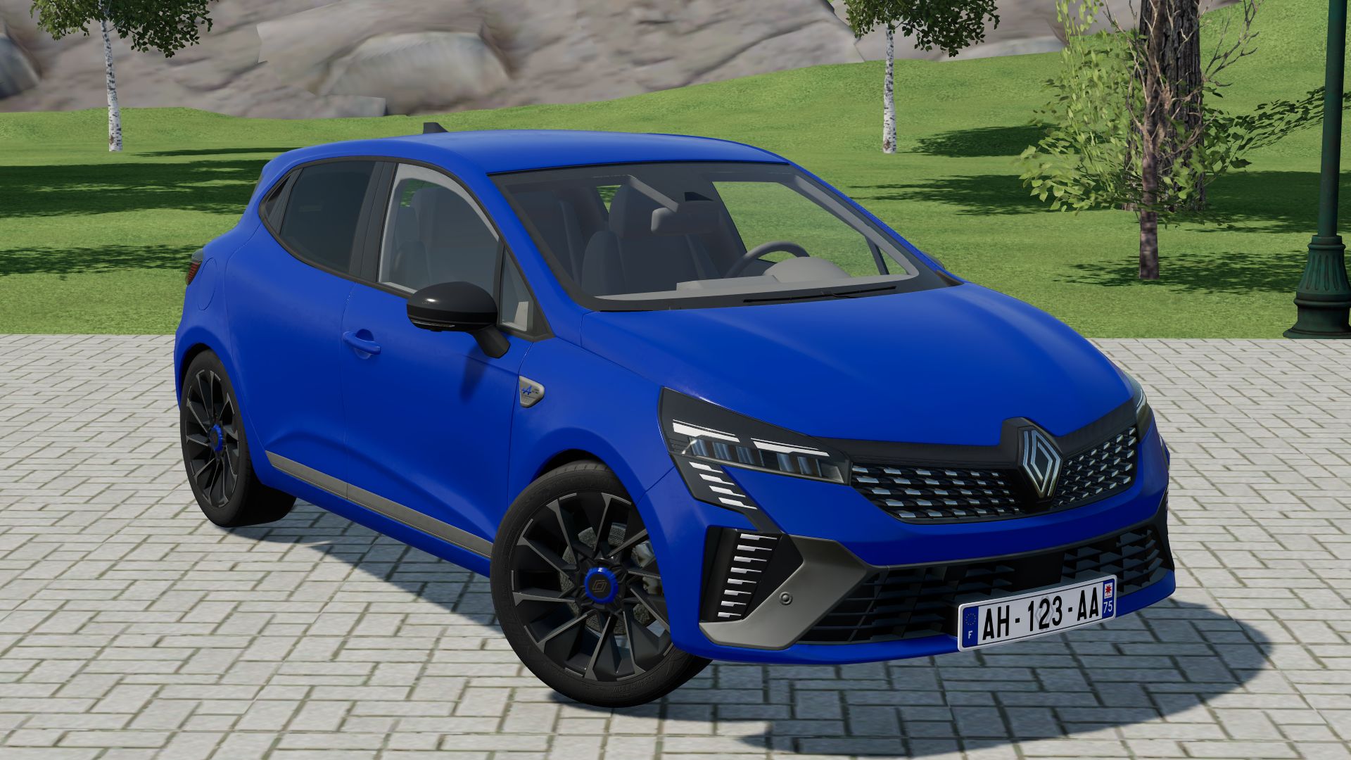 Renault Clio przeciwko Esprit Alpine 2024 Civil