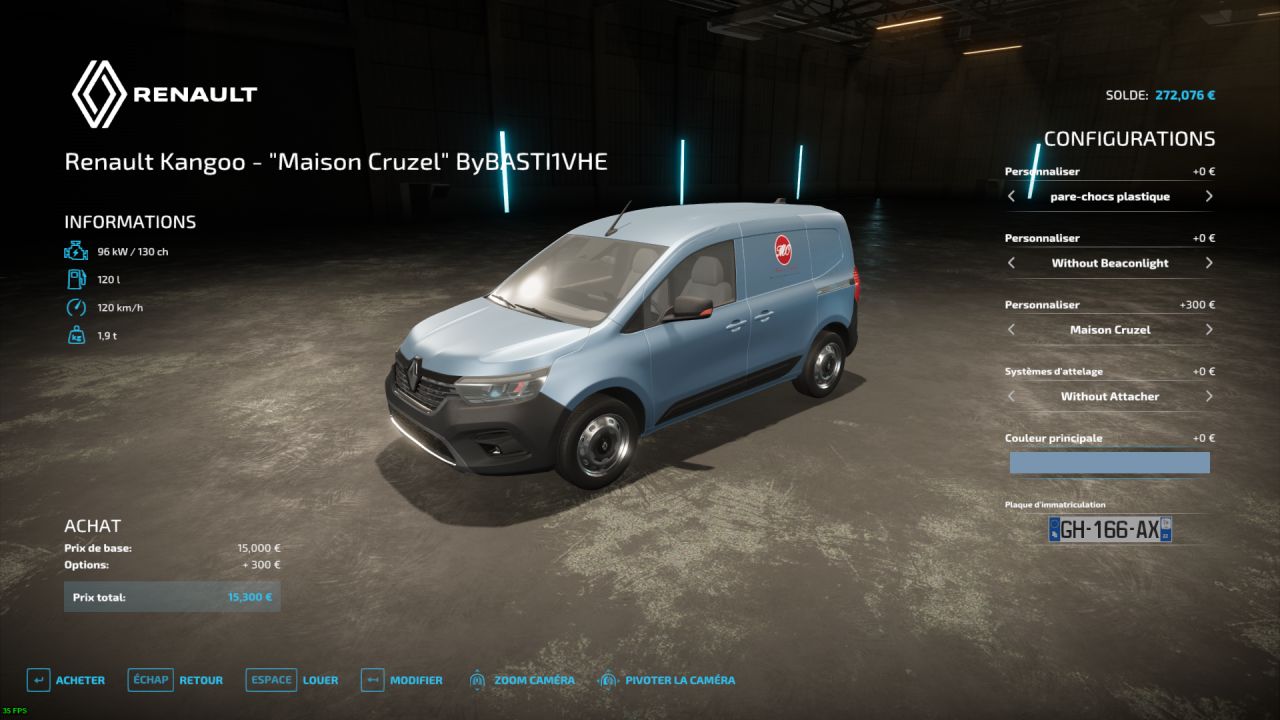 Renault Kangoo – Lokale französische Bäckereien