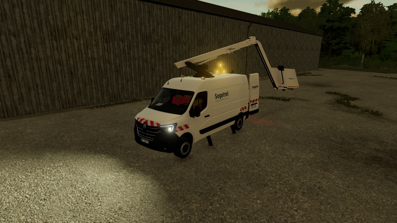 Renault Master 2020 Sogetrel (con gondola)