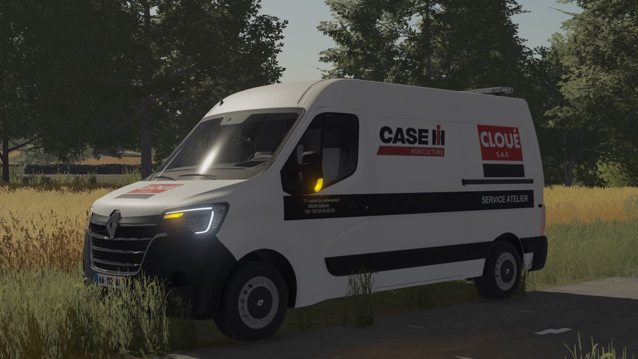 Renault Master (Case IH Cloué)