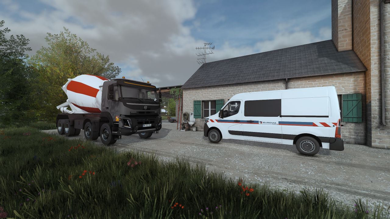 Renault Master Eurovia + Civil mit Leuchtfeuer