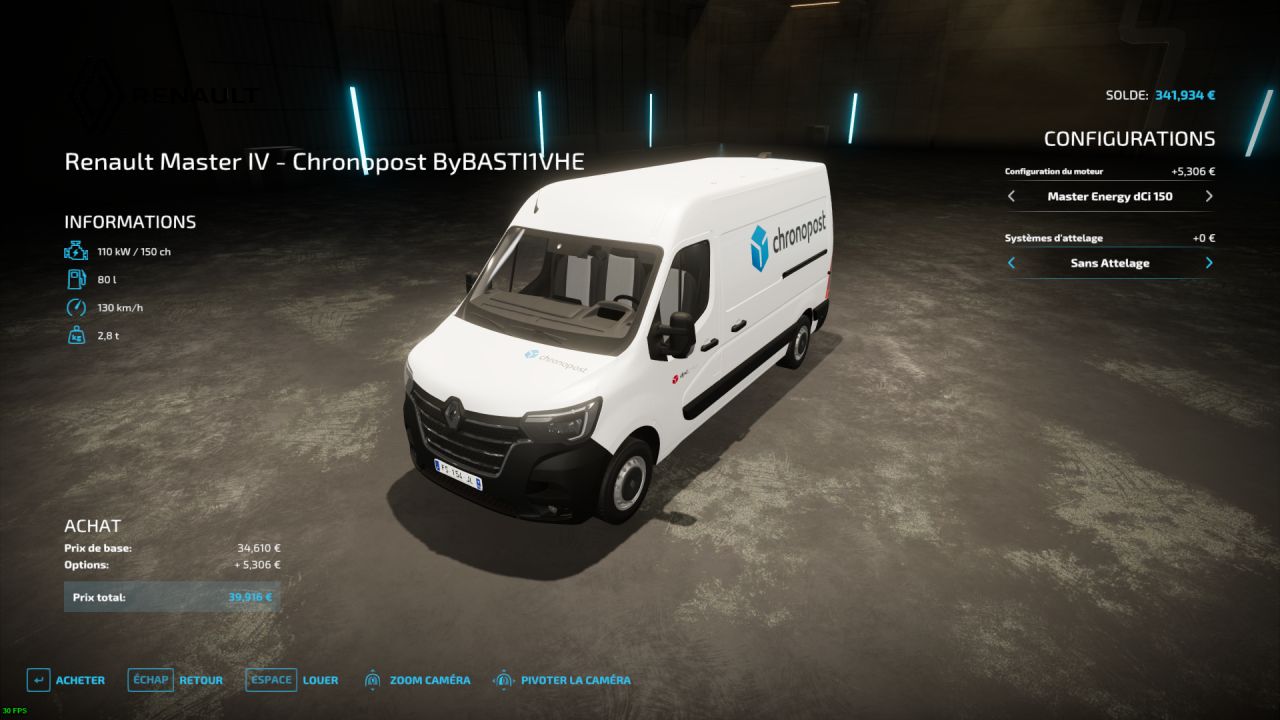 Renault Master IV - Chronopost