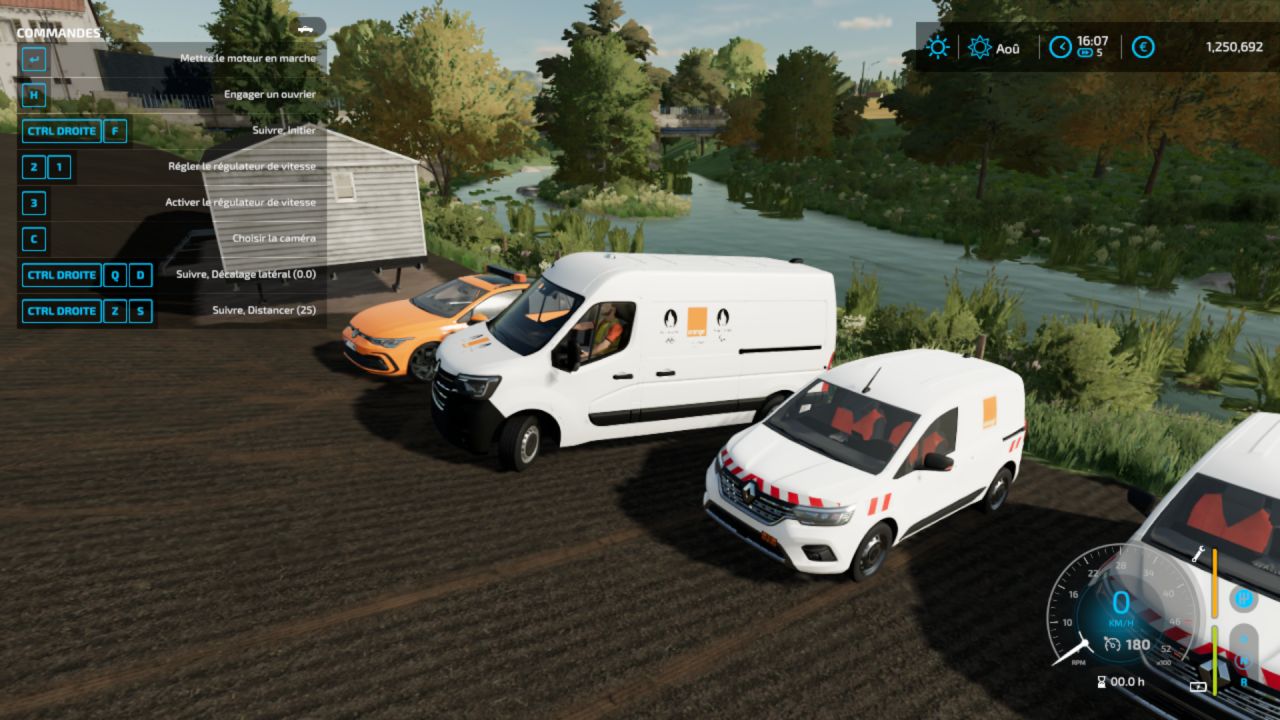Elektrische Dienstleistungen für Renault Master Orange