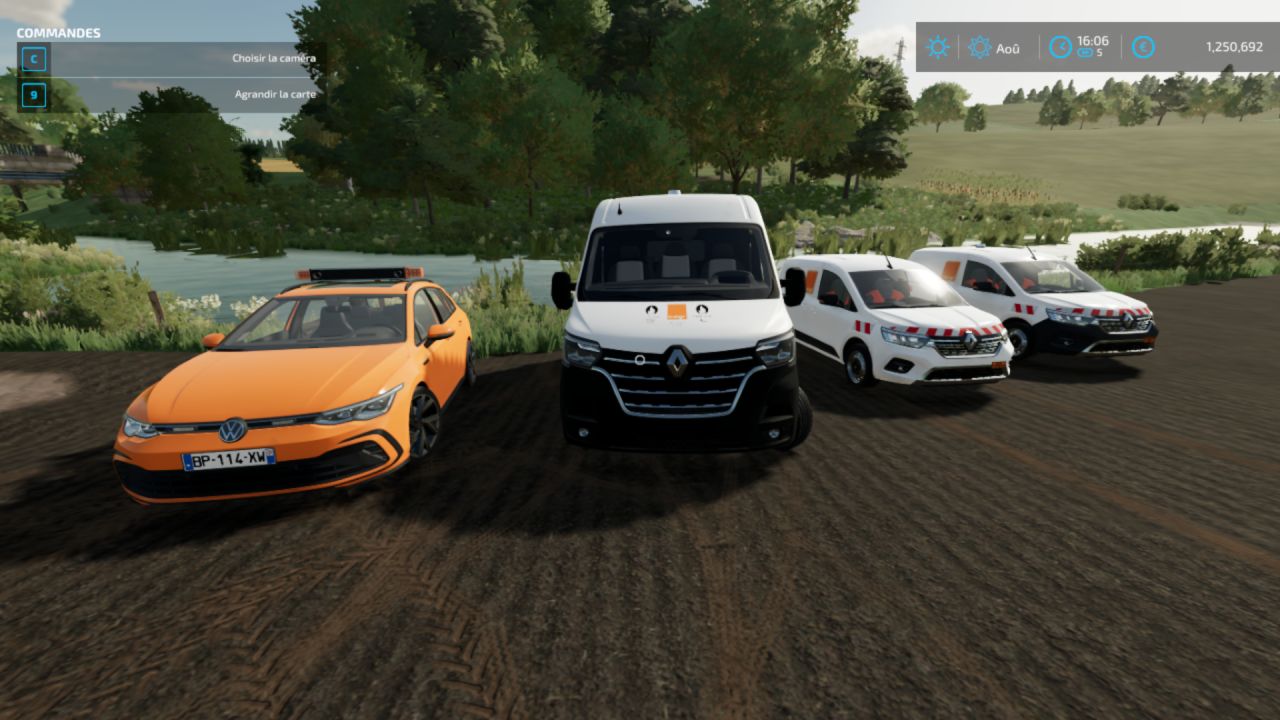 Renault Master Orange Электрические услуги