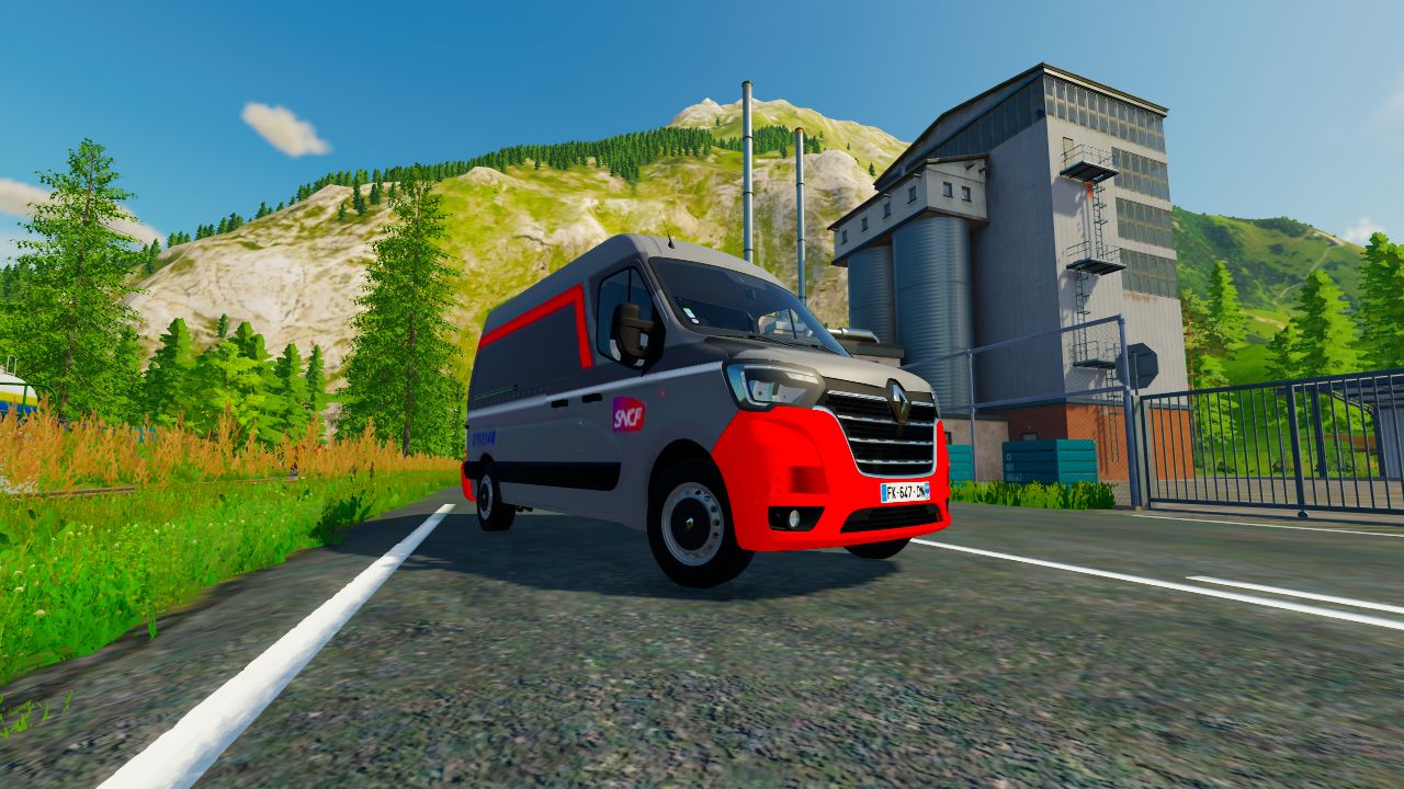 Renault Master SNCF “Multiservice” livery
