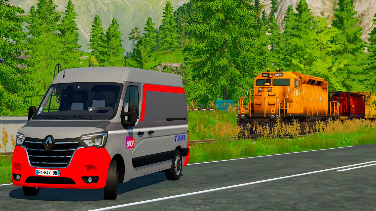 Renault Master SNCF “Multiservice” livery