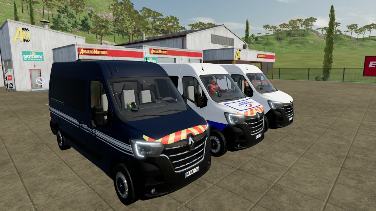 Renault Master Z.E. Gendarmaria / Polícia