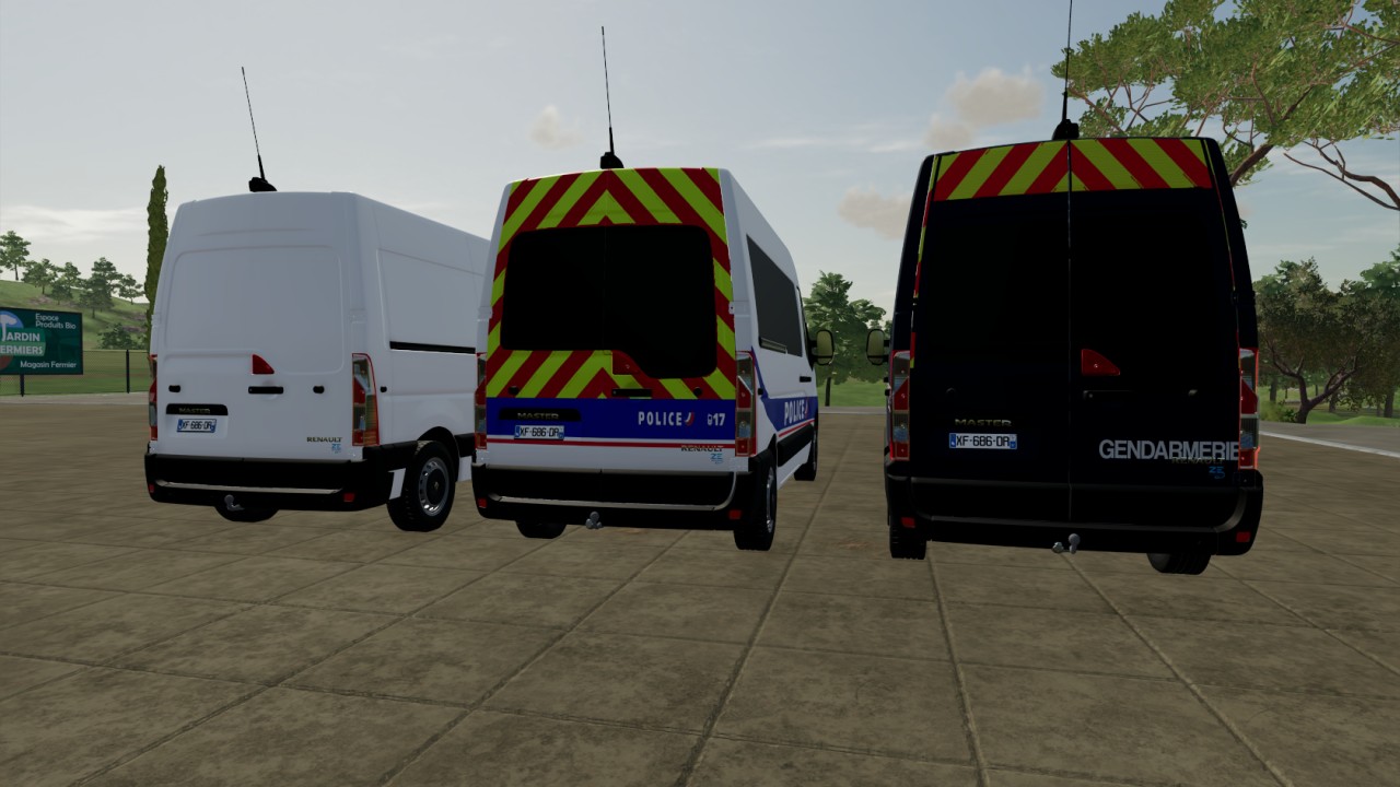 Renault Master Z.E. Gendarmeria/Polizia