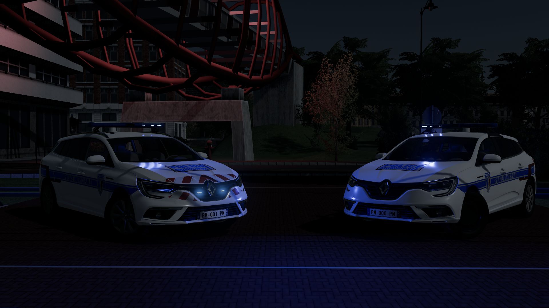 Renault Megane IV Phase 1 (Police Municipale)