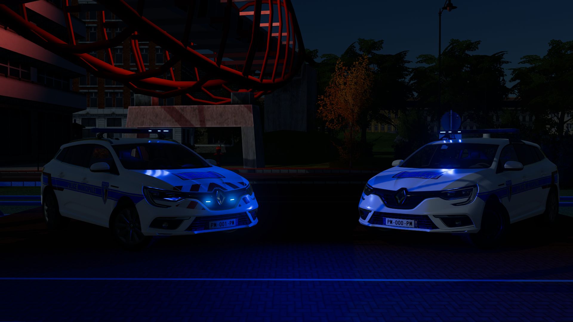 Renault Megane IV Phase 1 (Police Municipale)