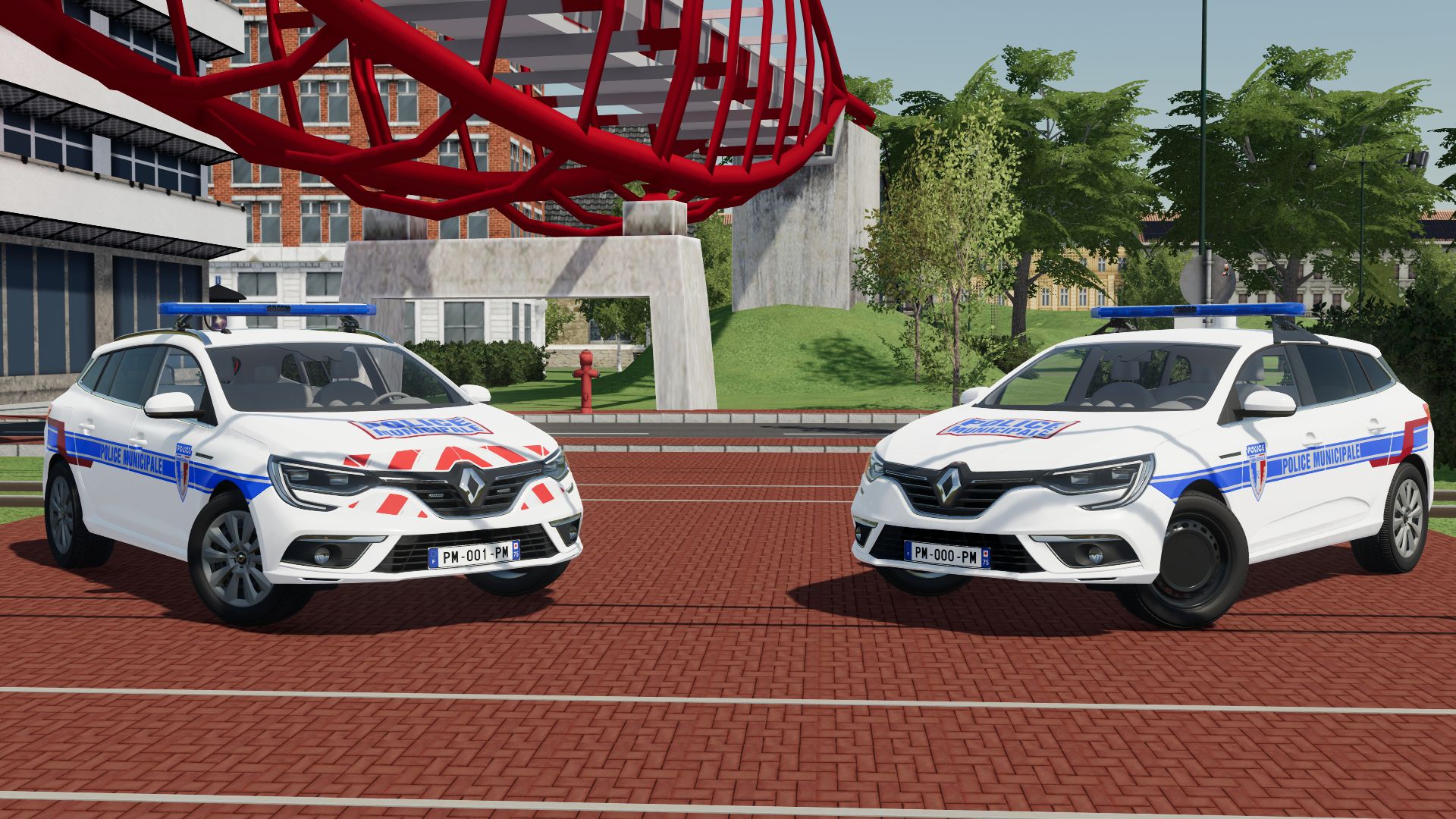 Renault Megane IV Phase 1 (Police Municipale)