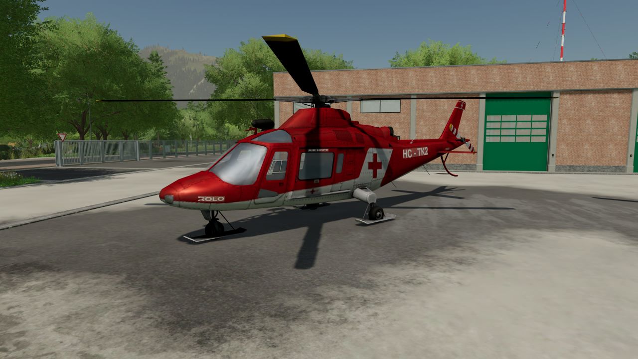 Rescue helicopter