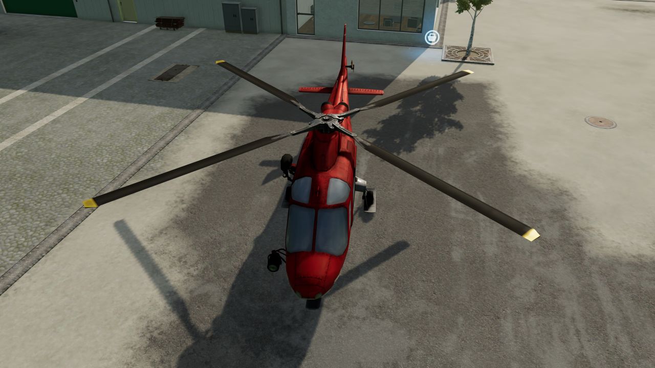 Rescue helicopter