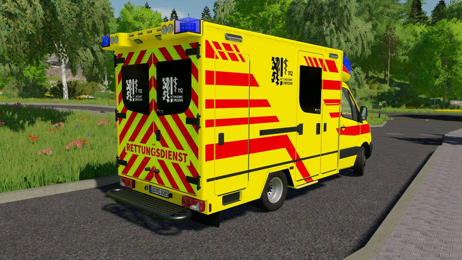 Rettungsdienst Feuerwehr Dresden Pack