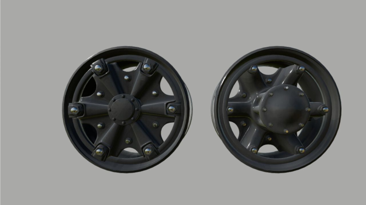 Rims For Vintage Trucks (Prefab)