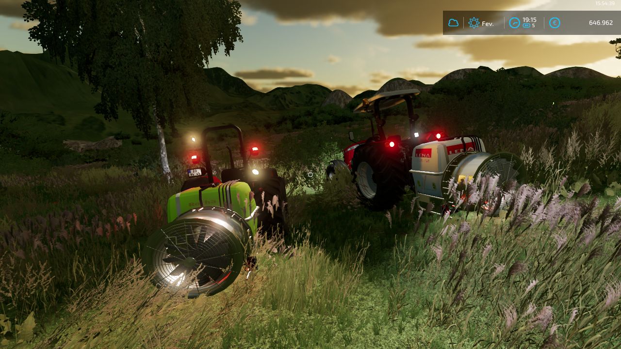 Rocha and Lena sprayers